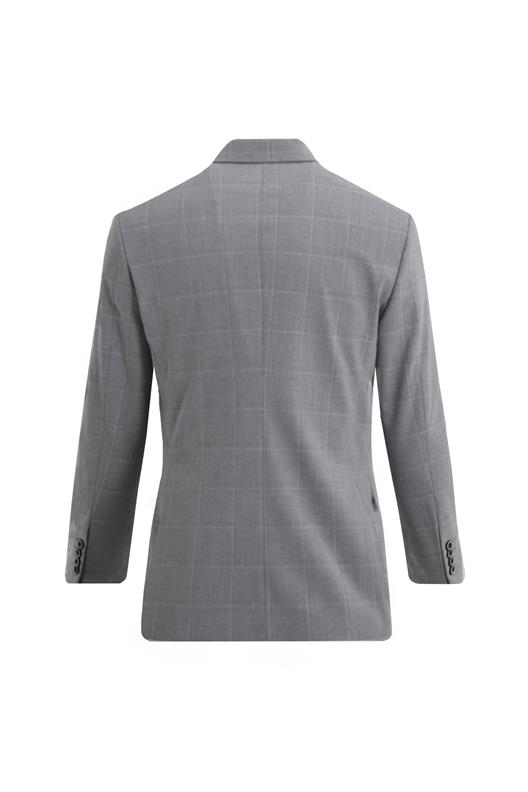 GRİ Mono Yaka Klasik Ceket