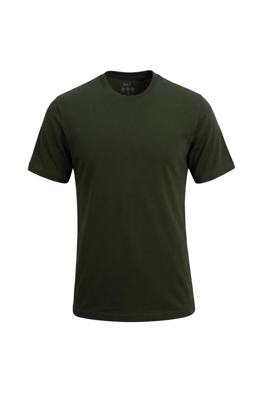 HAKİ Bisiklet Yaka Basic T-Shirt