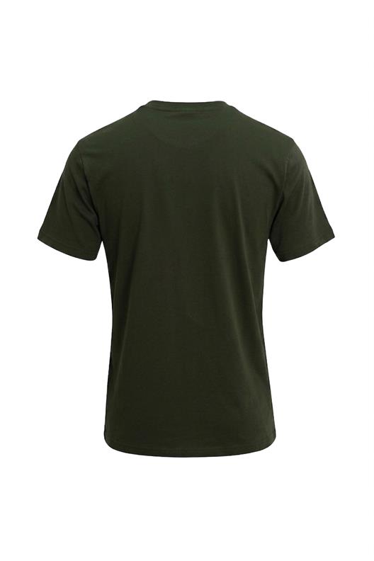 HAKİ Bisiklet Yaka Basic T-Shirt