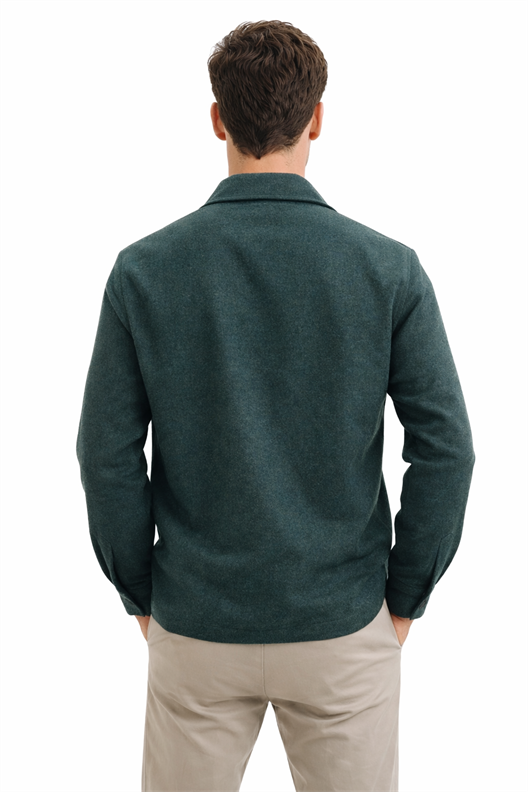 HAKİ Comfort Fit Gömlek Ceket