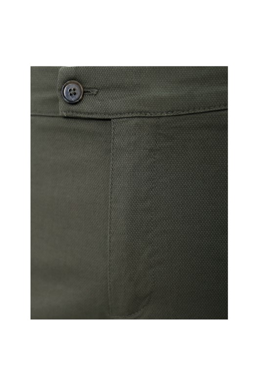 HAKİ Slim Fit Chino Pantolon