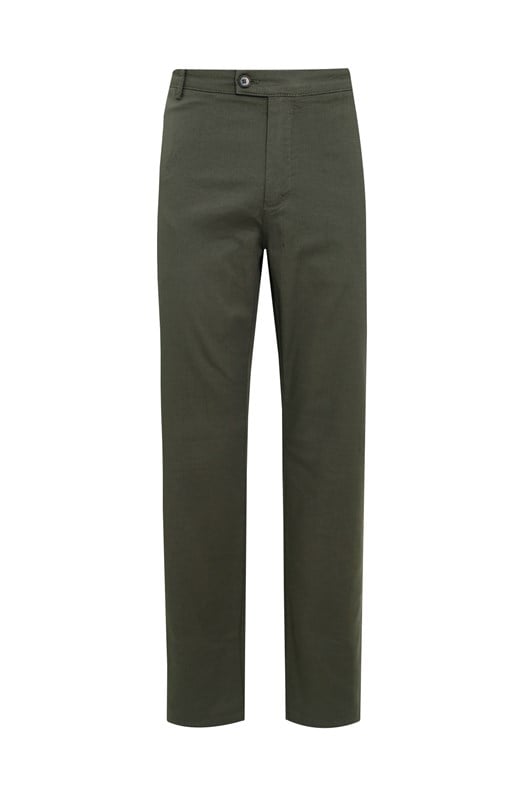HAKİ Slim Fit Chino Pantolon