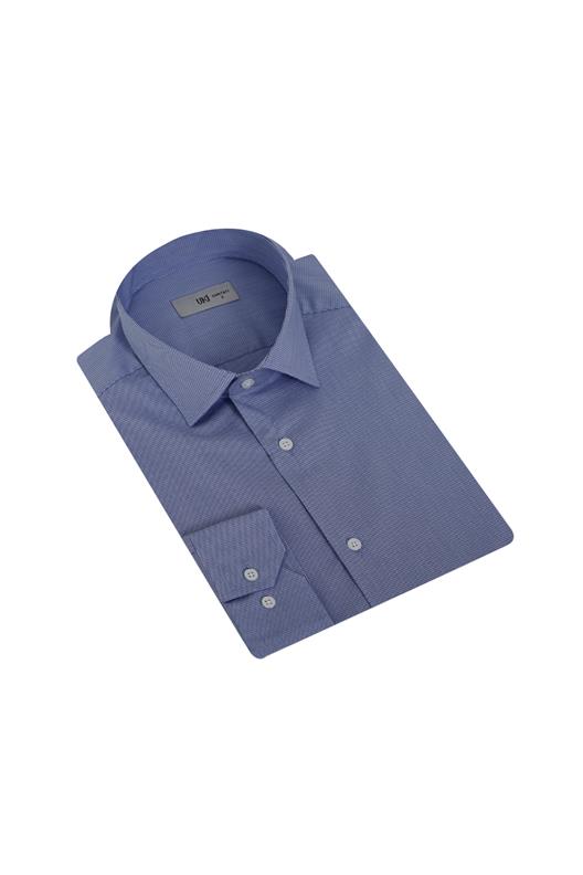 İNDİGO Comfort Fit Uzun Kol Gömlek