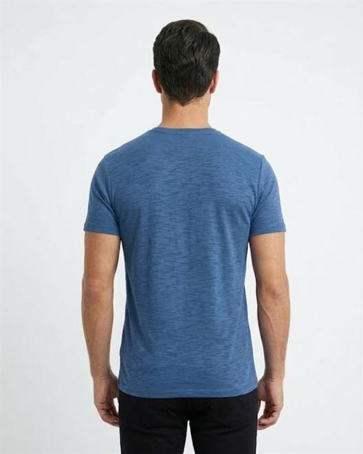 İNDİGO Modal Bisiklet Yaka T-shirt