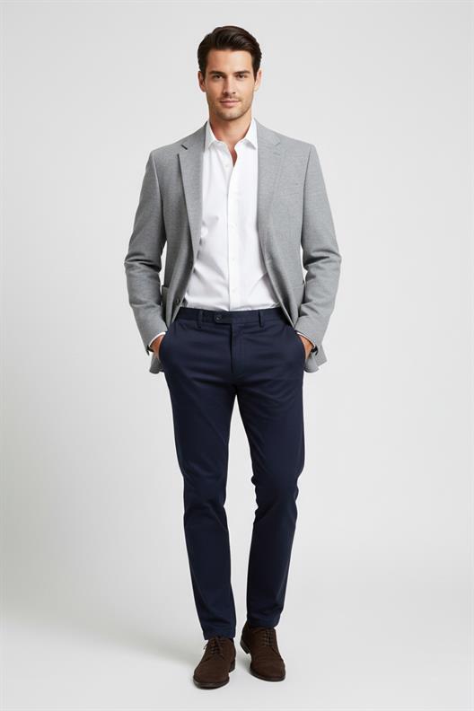 İNDİGO Mono Yaka Klasik Ceket