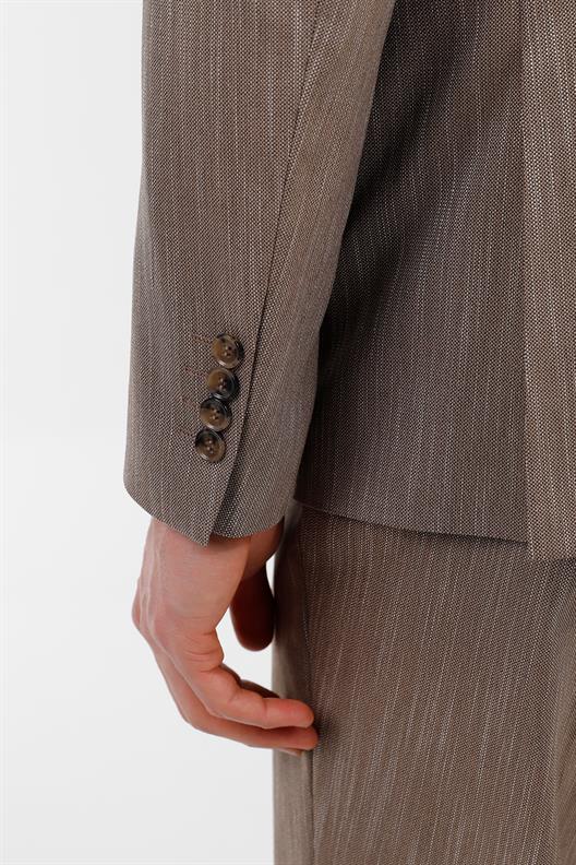 KAHVE Comfort Fit 6 Drop Takım Elbise