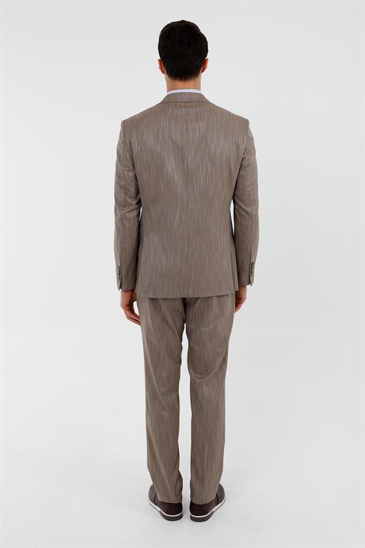 KAHVE Comfort Fit 6 Drop Takım Elbise
