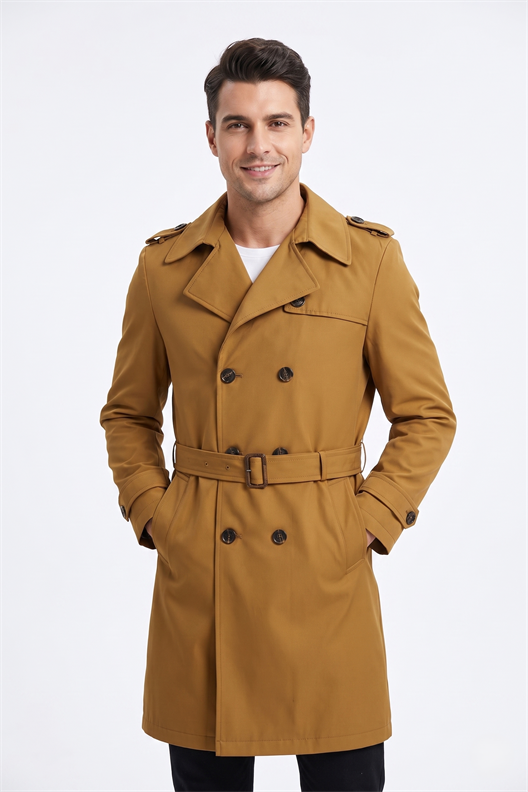 KAHVE Comfort Fit Trençkot