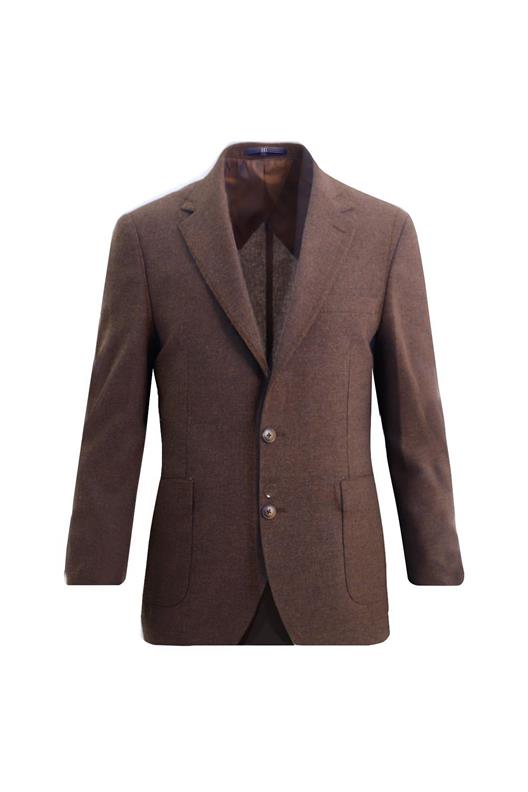 KAHVE Mono Yaka Klasik Ceket