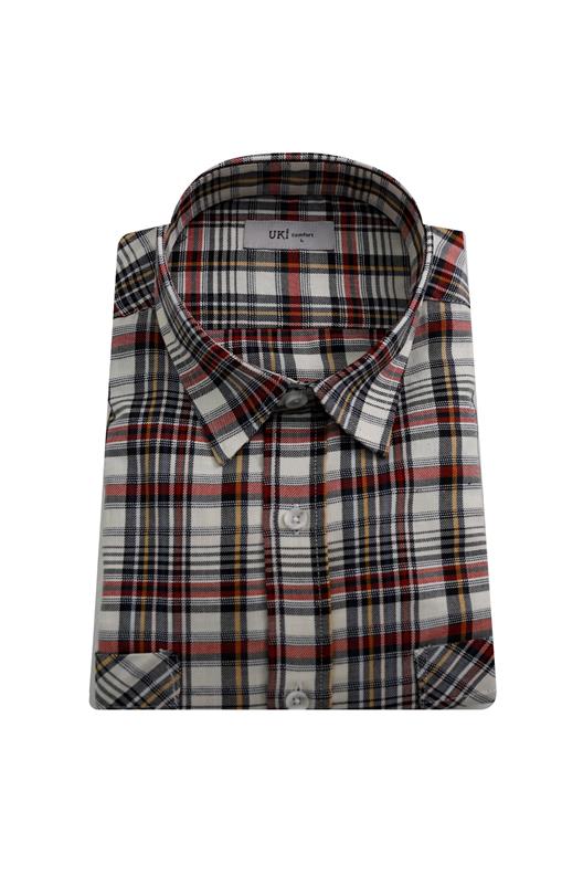 KİREMİT Comfortfir Oduncu Gömlek