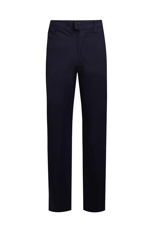 Koyu Lacivert Comfort Fit Chino Pantolon