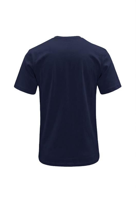 LACİVERT Bisiklet Yaka Basic T-Shirt