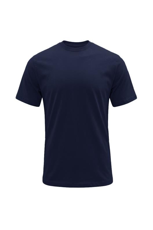 LACİVERT Bisiklet Yaka Basic T-Shirt