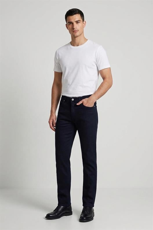 LACİVERT Comfort Fit 5 Cep Pantolon