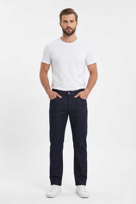 LACİVERT Comfort Fit 5 Cep Pantolon