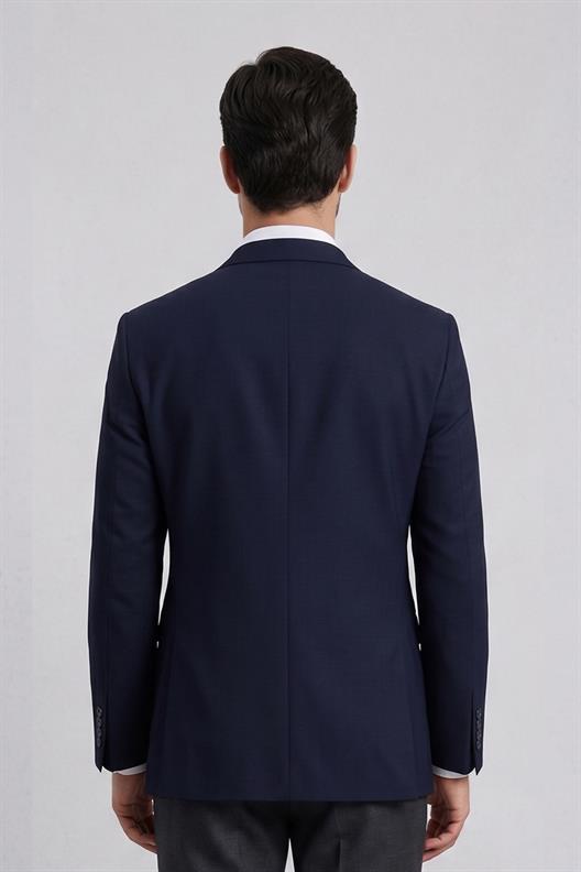 LACİVERT Comfort Fit 6 Drop Ceket