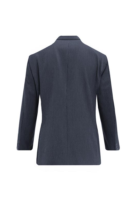 LACİVERT Comfort Fit 6 Drop Kruvaze Ceket