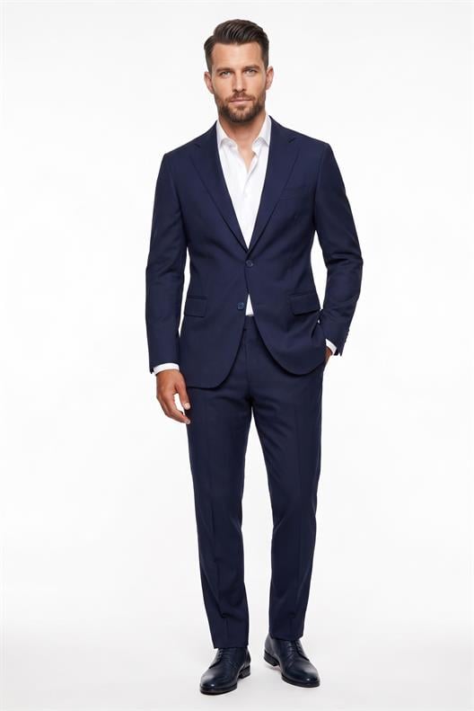 LACİVERT Comfort Fit 6 Drop Takım Elbise