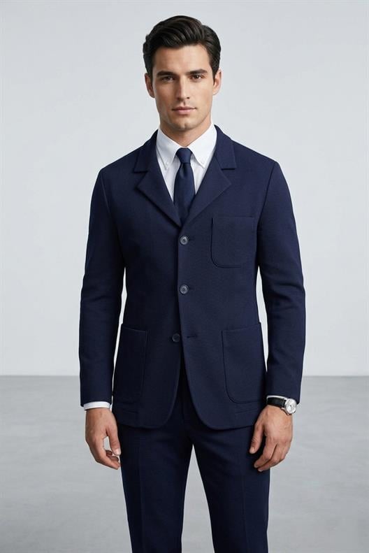 LACİVERT Comfort Fit 6 Drop Takım Elbise