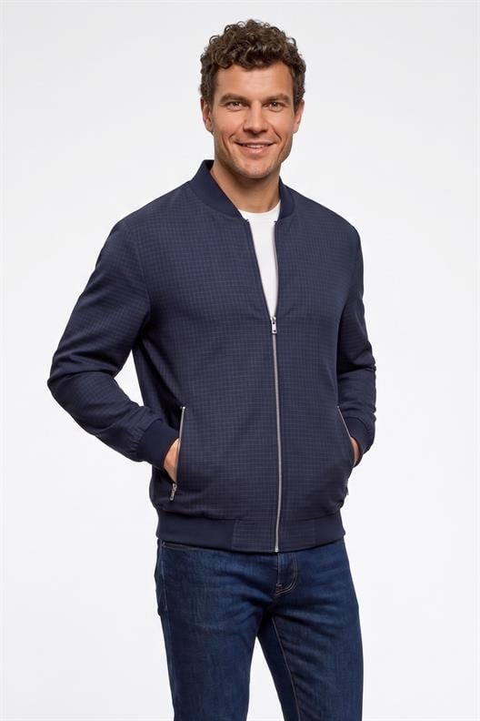 LACİVERT Comfort Fit Ceket Mont