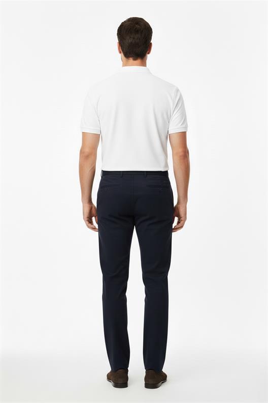 LACİVERT Comfort Fit Chino Pantolon