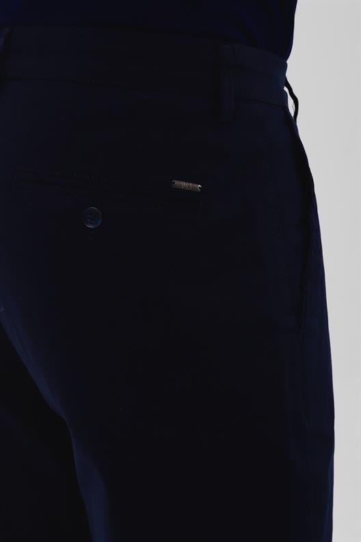 LACİVERT Comfort Fit Chino Pantolon