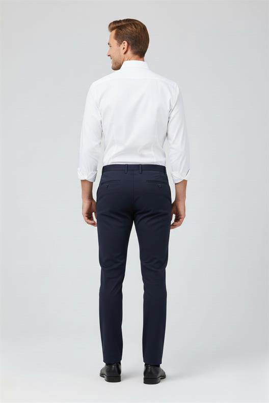 LACİVERT Comfort Fit Chino Pantolon