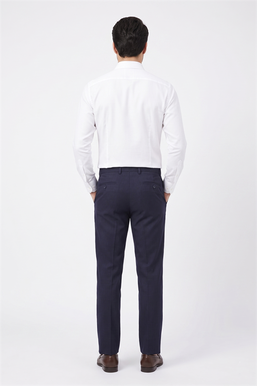 LACİVERT Comfort Fit Chino Pantolon