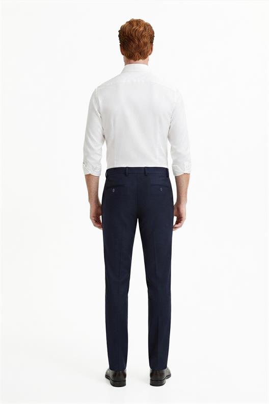 LACİVERT Comfort Fit Klasik Pantolon