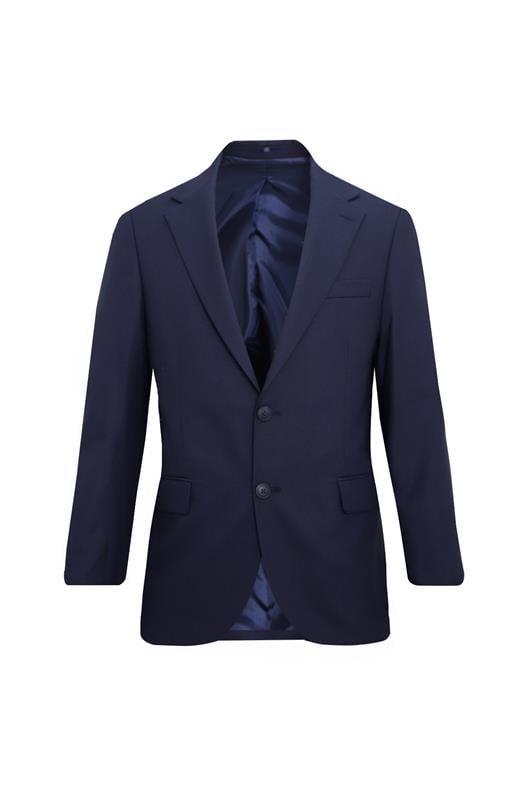 LACİVERT Comfort Fit, Mono Yaka, 2 Düğme Çift Yırtmaçlı , Kapaklı Cep , 6 Drop , Casual Takım Elbise