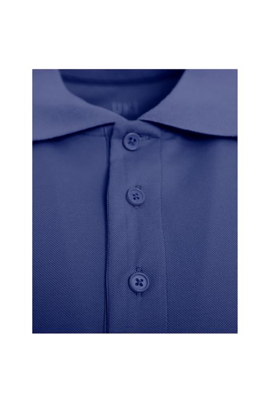 LACİVERT Comfort Fit Polo Yaka Pike T-Shirt