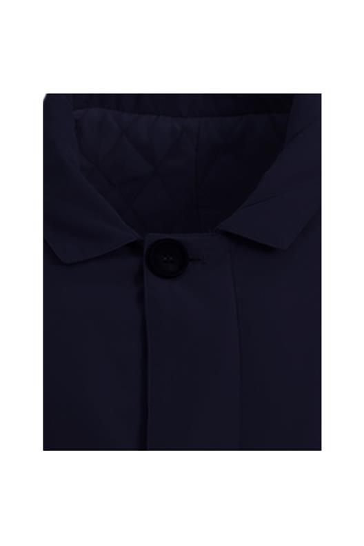 LACİVERT Comfort Fit Trençkot