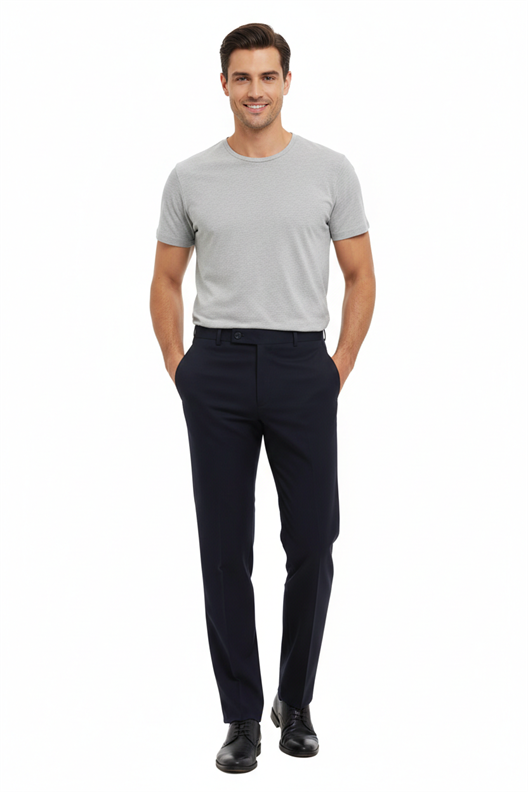 LACİVERT Comfort Fit,Klasik Pantolon