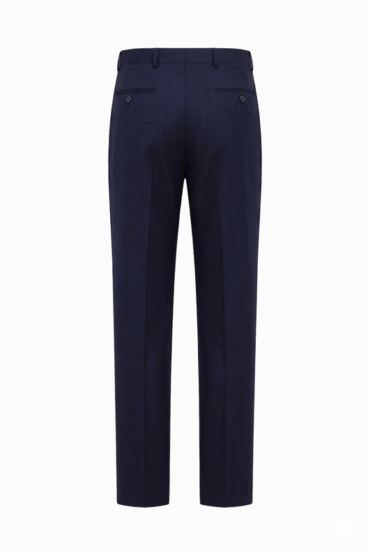 LACİVERT Comfort Fit Klasik Pantolon