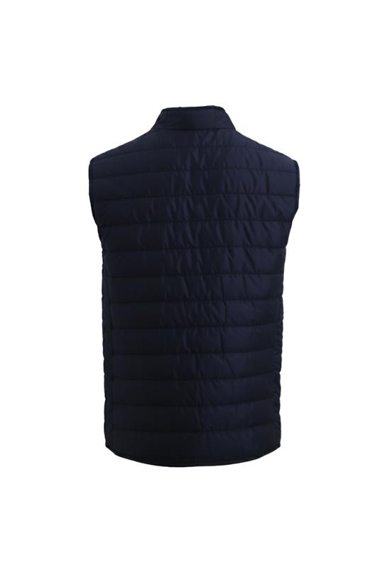 LACİVERT Kapitone Yelek