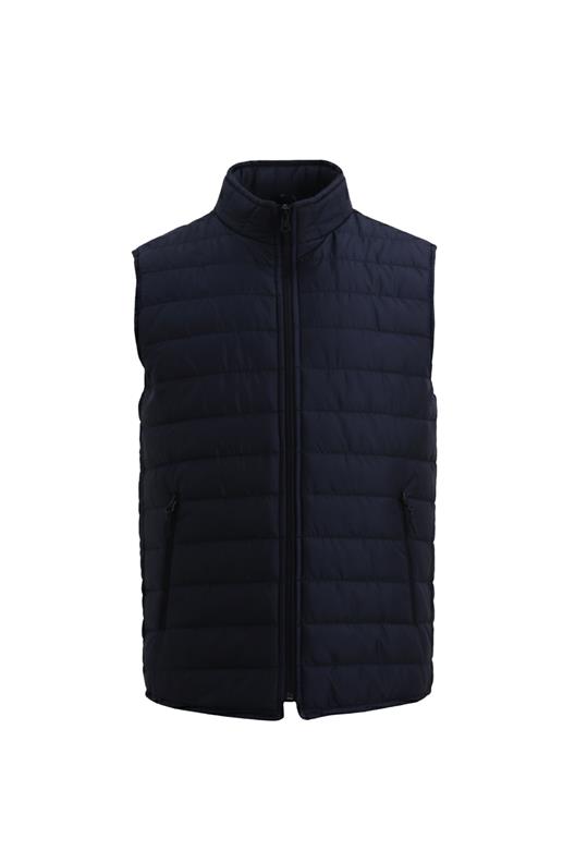 LACİVERT Kapitone Yelek