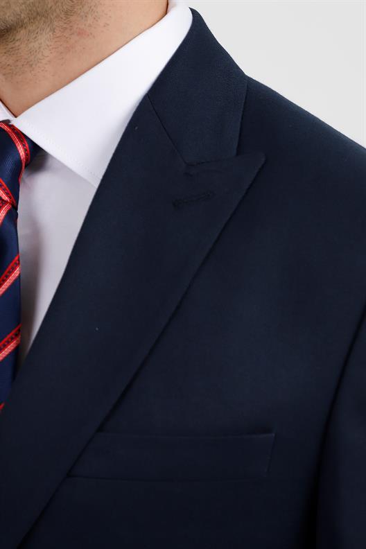 LACİVERT Klasik Takım Elbise 6 Drop