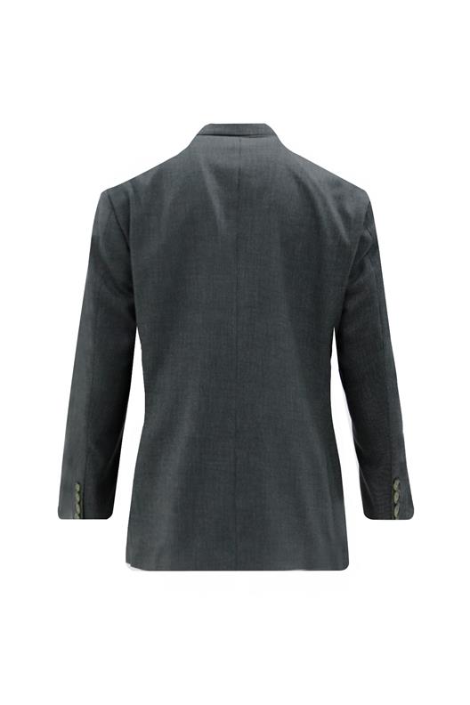 LACİVERT Mono Yaka Klasik Ceket