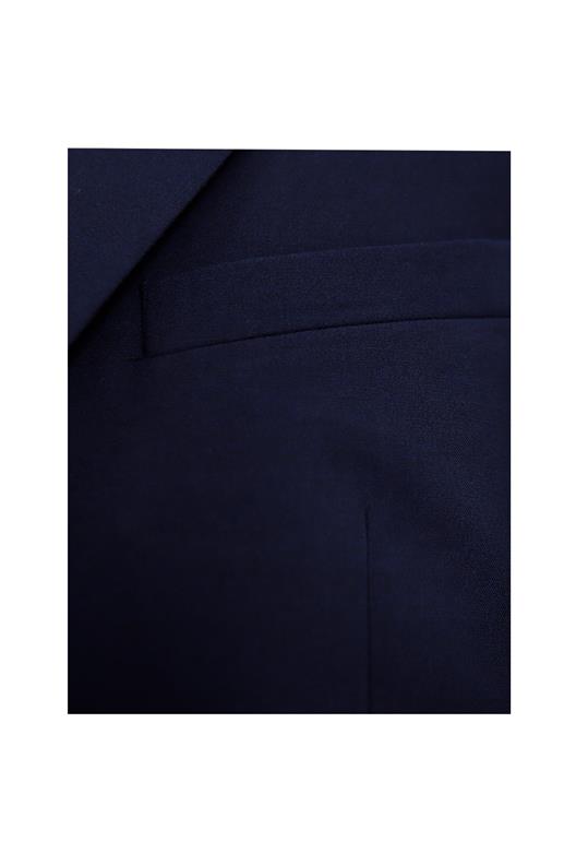 LACİVERT Mono Yaka Klasik Ceket
