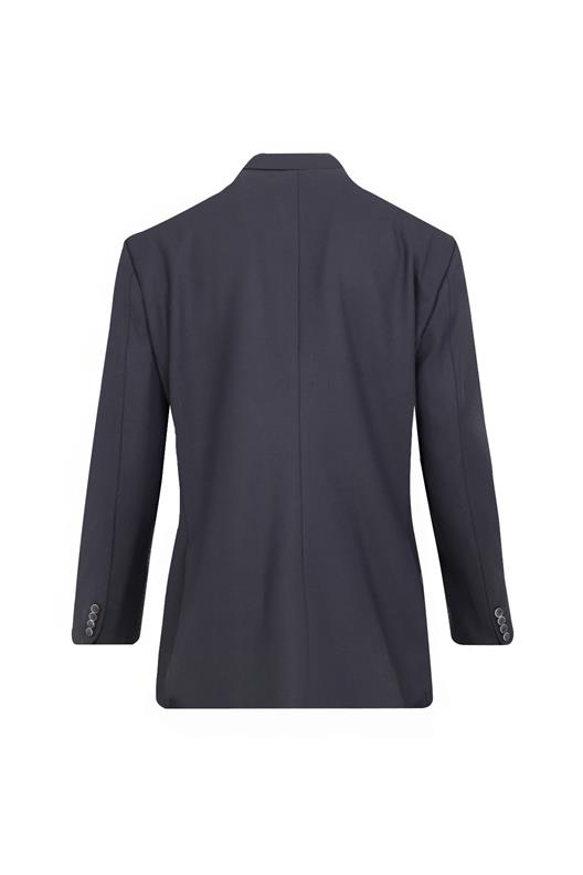 LACİVERT Mono Yaka Klasik Ceket
