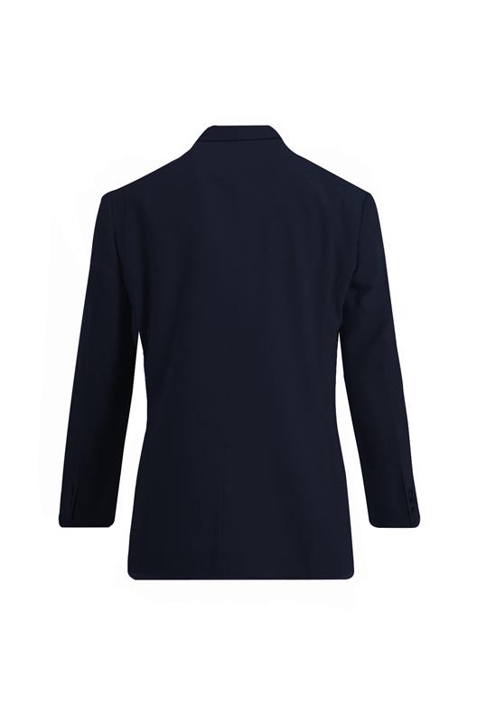 LACİVERT Mono Yaka Klasik Ceket