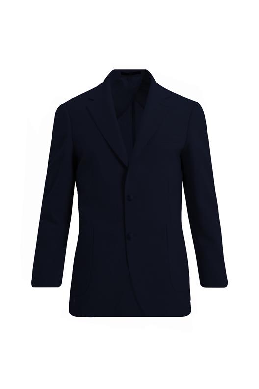 LACİVERT Mono Yaka Klasik Ceket