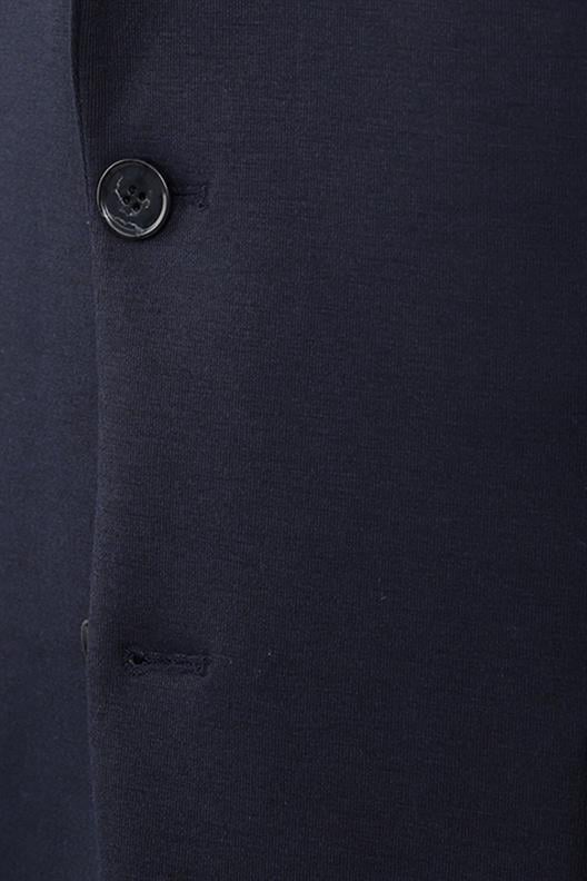 LACİVERT Mono Yaka, Torba Cep, Çift Yırtmaç Ceket