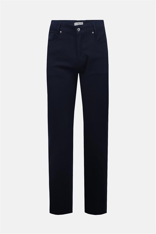 LACİVERT Slim Fit 5 Cep Pantolon