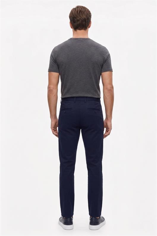 LACİVERT Slim Fit 5 Cep Pantolon