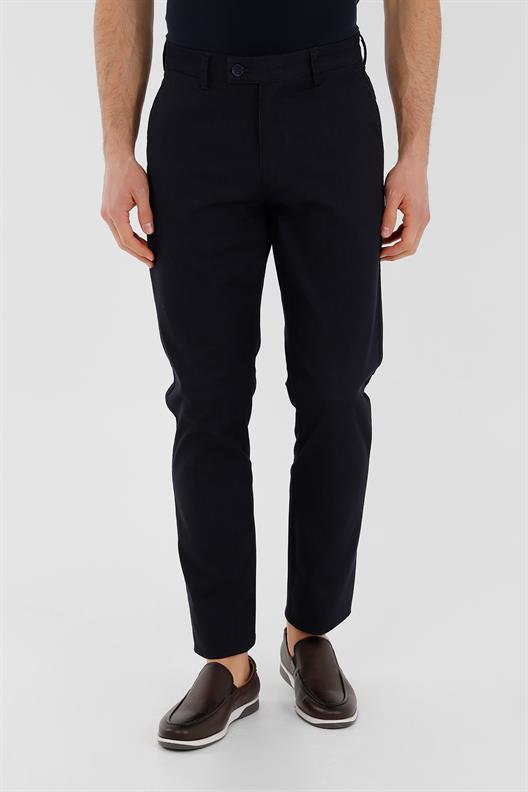 LACİVERT Slim Fit Chino Pantolon