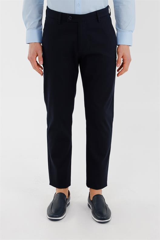 LACİVERT Slim Fit Chino Pantolon