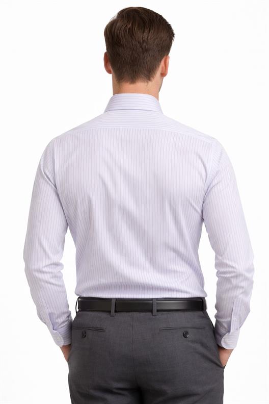 LİLA Comfort Fit Uzun Kol Gömlek