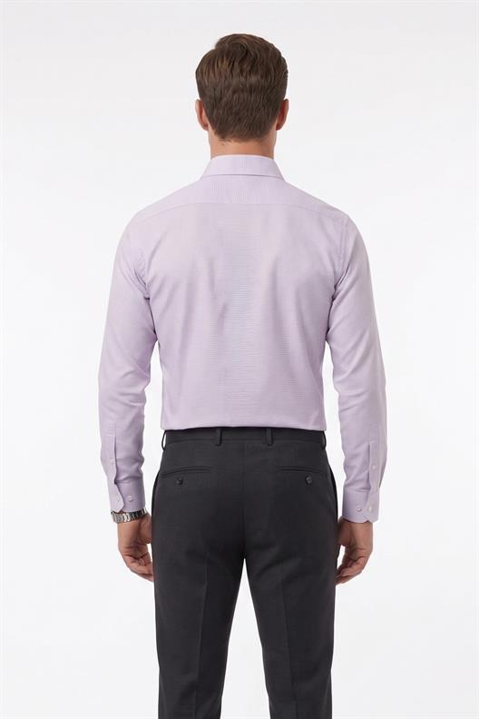 LİLA Slim Fit Uzun Kol Gömlek