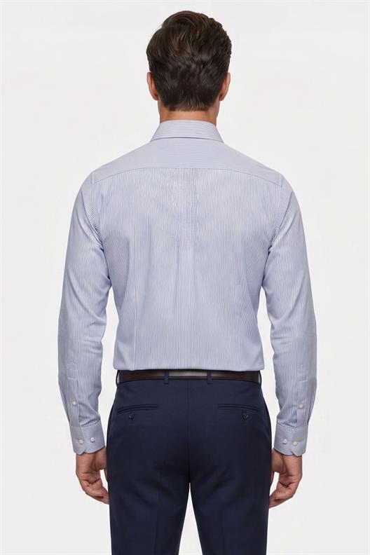 MAVİ Çizgili Comfort Fit Gömlek